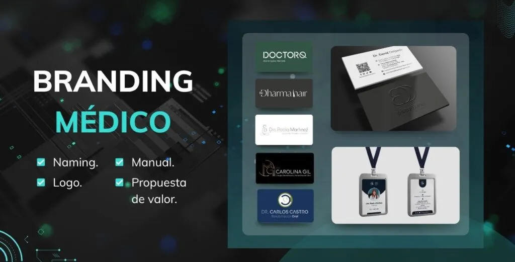 Branding Médico en Amedik - Diseño de marca para doctores