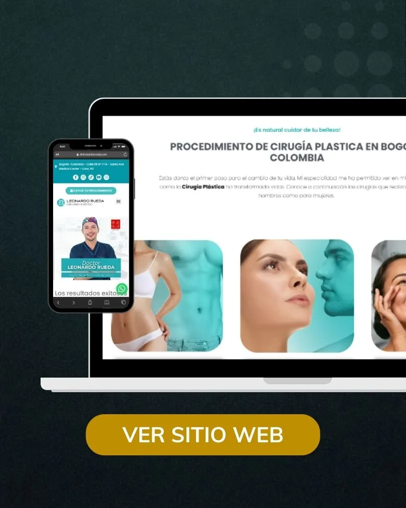 Páginas web para médicos - Agencia de Marketing Médico en Colombia - Dr. Leonardo Rueda