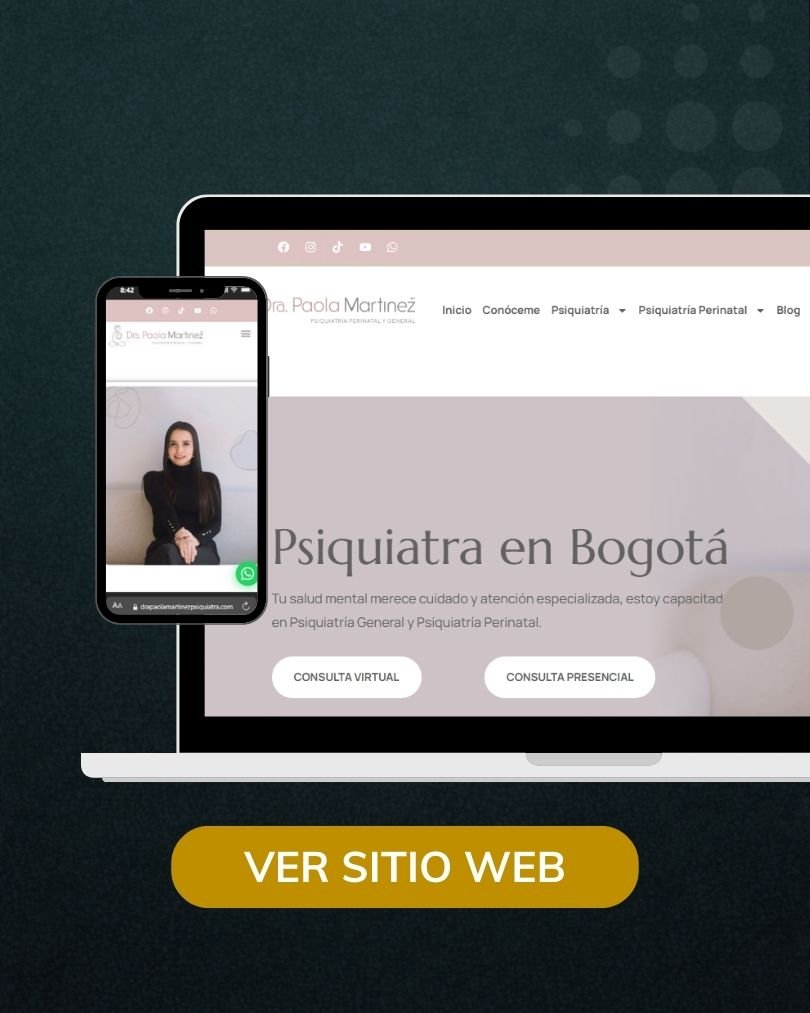 Sitios web para médicos - Agencia de Marketing Médico en Colombia - Dra. Paola Sánchez