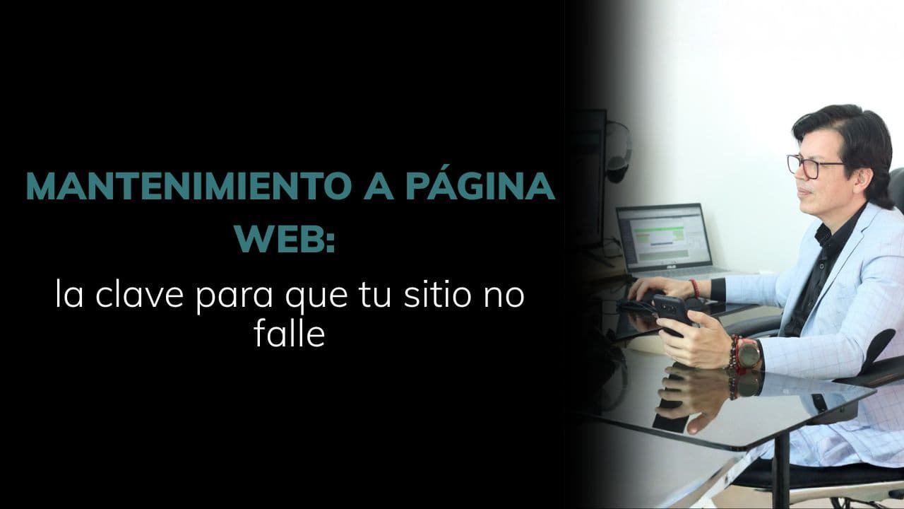 Mantenimiento a página web - Agencia de marketing Amedik