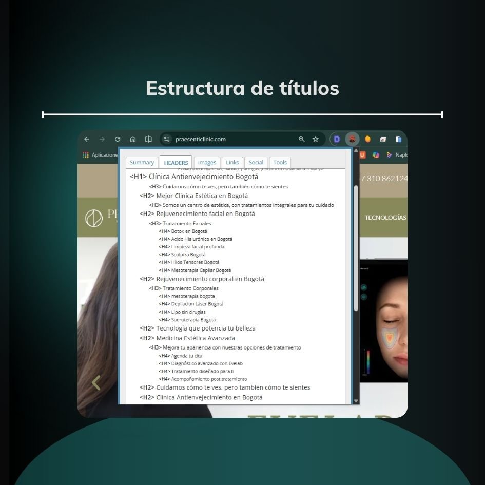 Posicionamiento SEO de un sitio web - Marketing Médico en Medellín