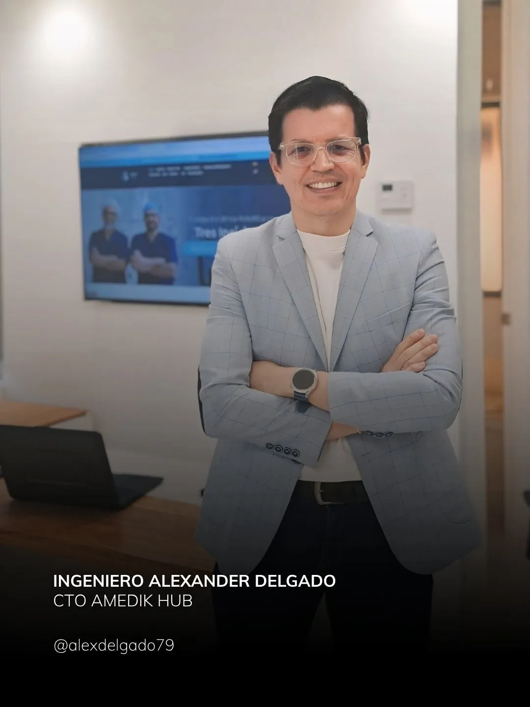 Alexander Delgado — CTO y Co-Fundador de Amedik