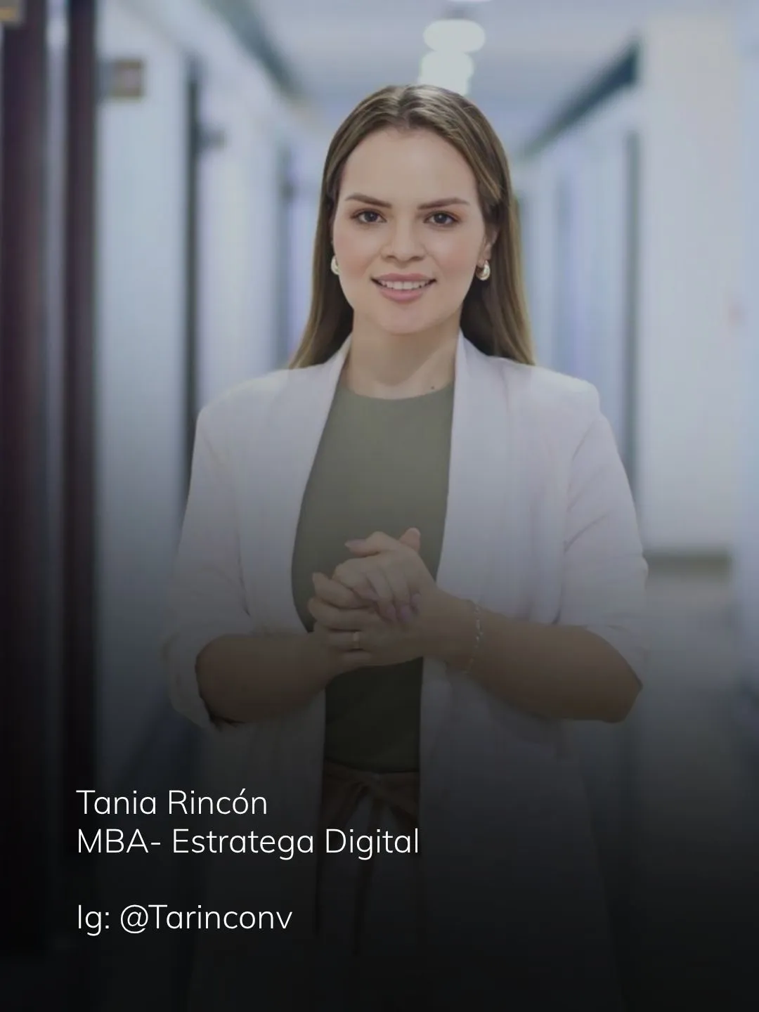 Tania Rincón — CEO y Co-Fundadora de Amedik
