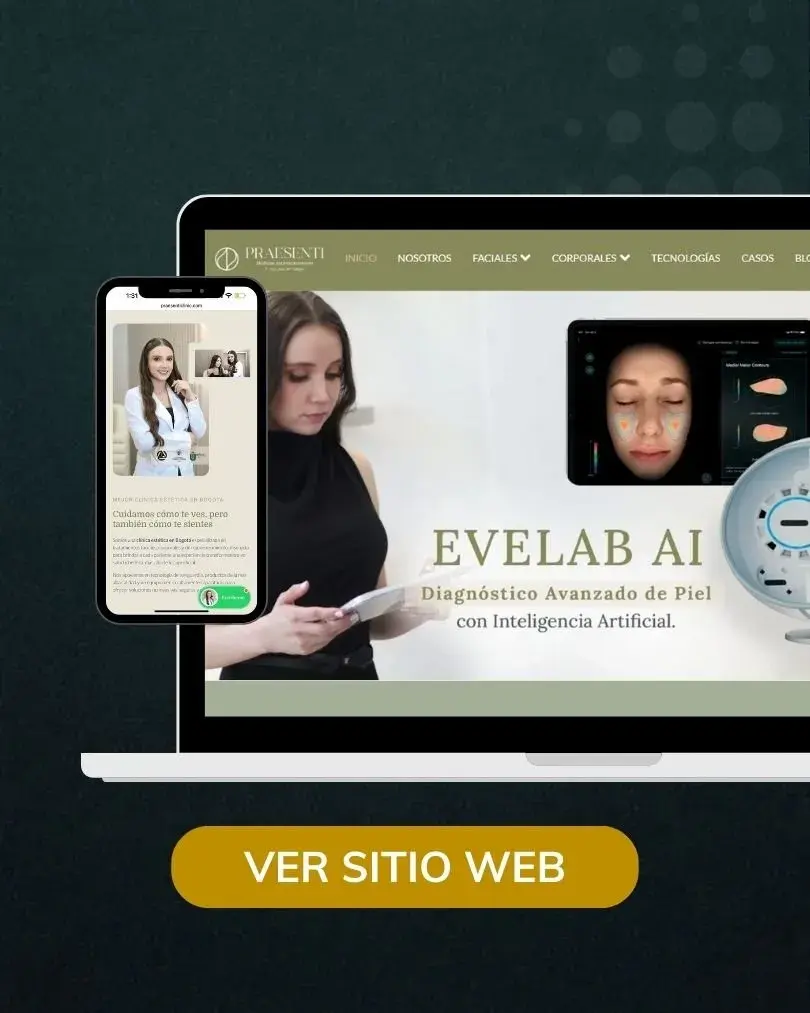 Páginas web para médicos y clínicos-Amedik - Praesenti