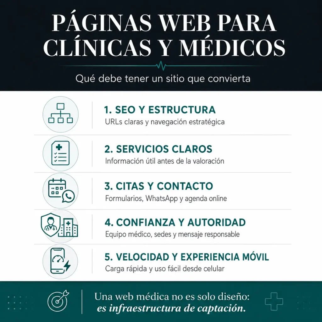Páginas web para médicos y clínicos-Amedik en Medellín