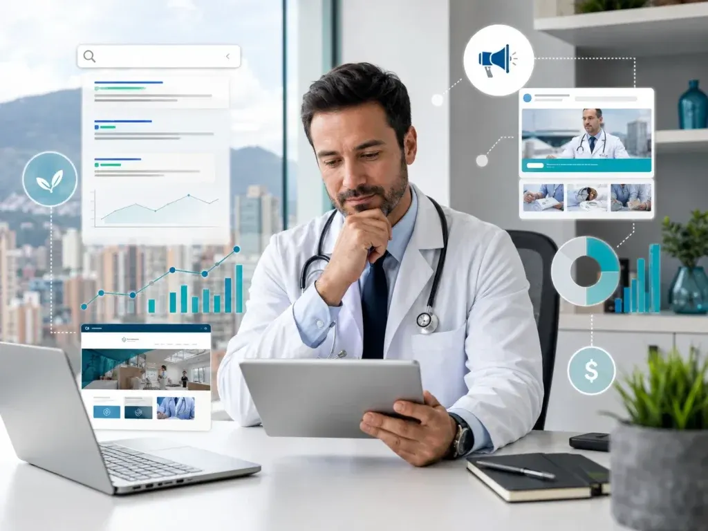 Qué estrategia debería elegir un médico en Bogotá - Amedik