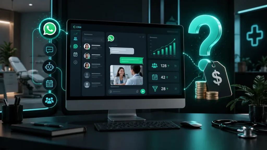 Costos de leads en WhatsApp para clínicas en Colombia con CRM de Amedik