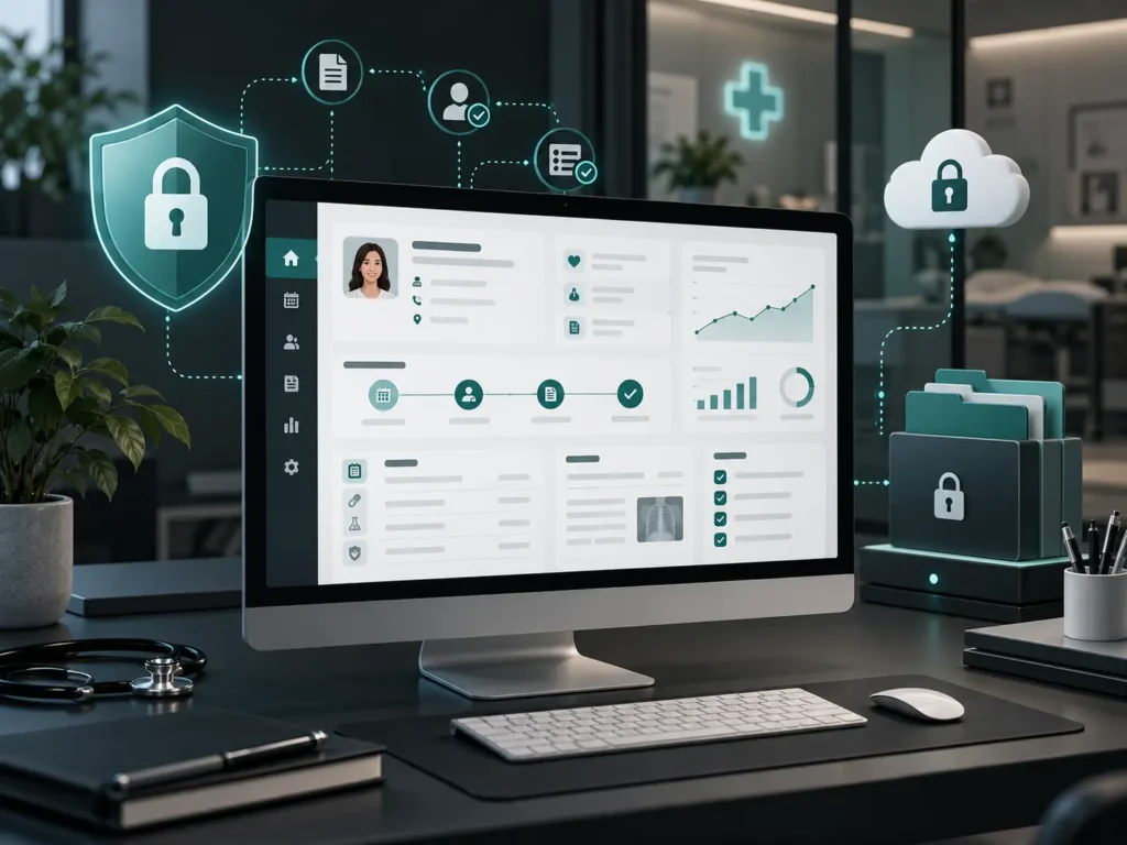 Protección de datos del paciente en CRM para clínicas en Colombia con Amedik