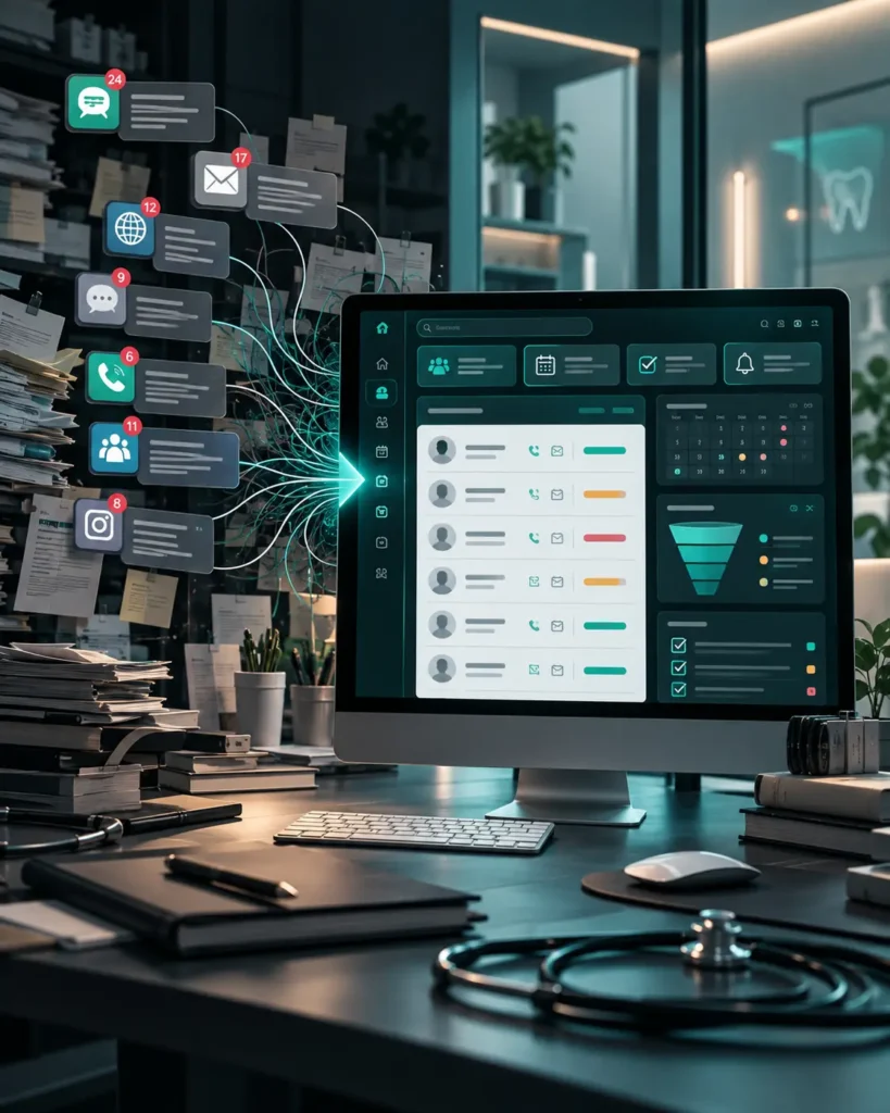 Señales de que una clínica necesita un CRM para organizar leads y seguimiento en Colombia con Amedik
